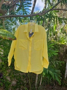 Maje Cazelle Oversized Button-Down Shirt